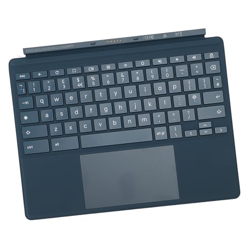 Lazmin112 X2 11 Da0023dx Tablet-Tastatur, Magnetische Tastatur mit Touchpad, OEM-Teilenummer TPN H101K für Hocheffizientes Büro, ABS- und PU-Material von Lazmin112