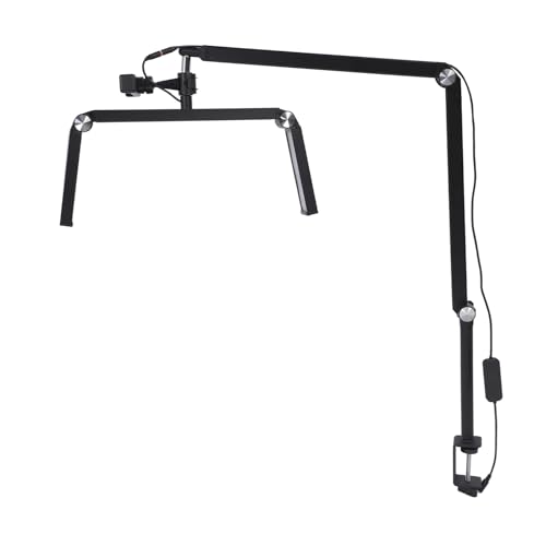 Maniküre Schreibtischlampe, Nagel-Tech-Licht 3200K-5600K 360 Grad Rotation Abs Aluminiumlegierung für Schönheit (EU-Stecker) von Lazmin112
