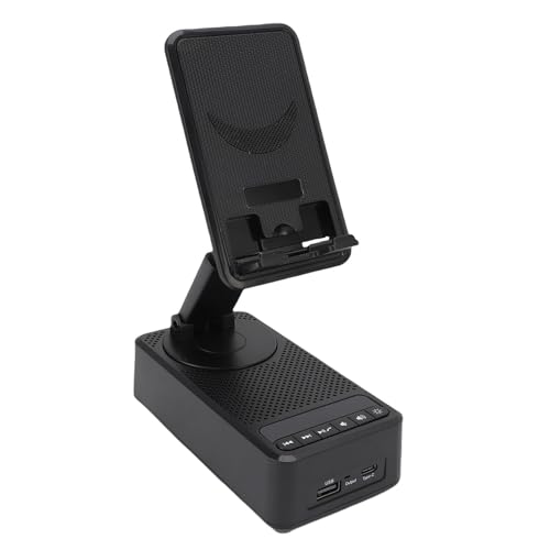 Mobiltelefonständer mit Drahtloser Bluetooth -Lautsprecher, Farbenfrohen Umgebungslicht, 360 Rotation, 5000mah, Höhenverstellbarer Telefonhalter für Ihn Ehemann Freund Mobiltelefonständer mit Drahtloser Bluetooth -Lautsprecher, Farbenfrohen Umgebungslicht, 360 Rotation, 5000mah, Höhenverstellbarer Telefonhalter für Ihn Ehemann Freund von Lazmin112