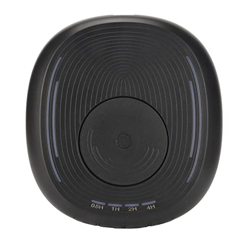 Mouse Mover, Nicht Erkennbarer Physischer Mouse Jiggler, Lautloser Automatischer Mouse Mover nach Dem Zufallsprinzip, Einstellbares Timing, LED-Anzeige, für Win OS X Linux PC (Schwarz) von Lazmin112