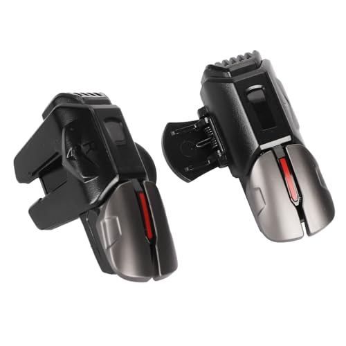 PUBG Mobile Controller 6-Finger-Bedienungsauslöser, Gamepad-Zubehör mit Physischen Metalltasten, Schnelle Kontinuierliche Tippfunktion für von Lazmin112
