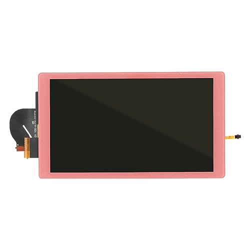 Spielkonsolen-LCD-Bildschirm, Idealer Touchscreen-Ersatzbildschirm für Switch Lite, Digitizer-LCD-Bildschirm-Display-Panel-Reparaturteil für Switch Lite-Spielekonsole (Rosa) von Lazmin112