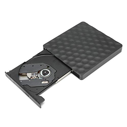 USB/Typ C 2-in-1 Externes optisches Laufwerk, DVD-Brenner Schlanker tragbarer Treiber Mobiler CD-Treiber für Laptop-Desktop von Lazmin112