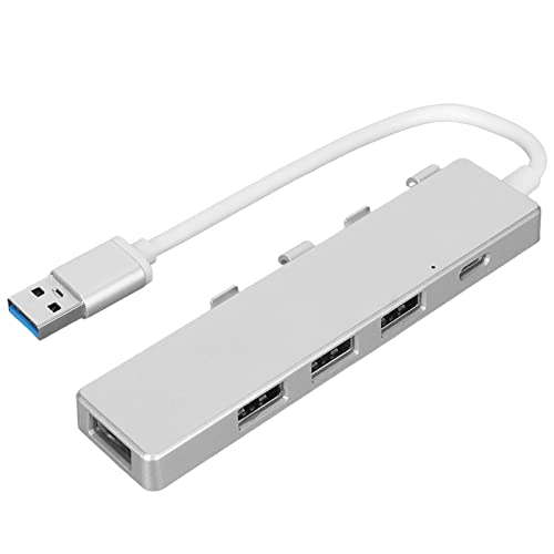 USB-Hub, 4-in-1-Multiport-Dockingstation, Laptop-HighSpeed-Daten-USB-Erweiterung, 1 X USB3.0, 3 X USB2.0, Stromversorgung, Unterstützt OTG-Funktion, für USB-Hub, 4-in-1-Multiport-Dockingstation, Laptop-HighSpeed-Daten-USB-Erweiterung, 1 X USB3.0, 3 X USB2.0, Stromversorgung, Unterstützt OTG-Funktion, für von Lazmin112