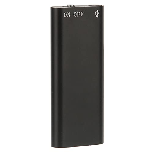 Voice Recorder, 90dB SNR Sound Recorder EIN-Knopf-Bedienung Multi-Format-Unterstützung USB-Aufladung HD-Rauschunterdrückung Sprachaktivierter -Soundrecorder für Meetings von Lazmin112