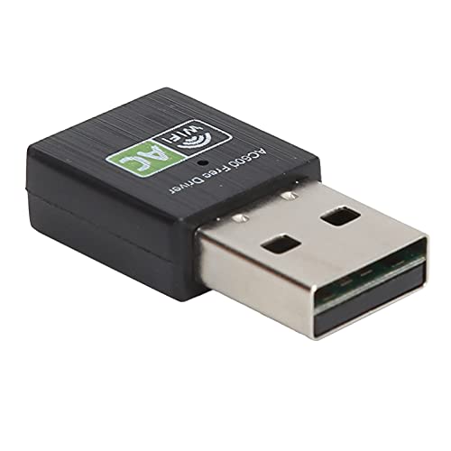 WLAN-Adapter USB-Empfänger, 600 Mbit/s Dualband 2,4 GHz + 5 GHz Wireless-USB-Hotspot-Adapter Netzwerkkarte von Lazmin112