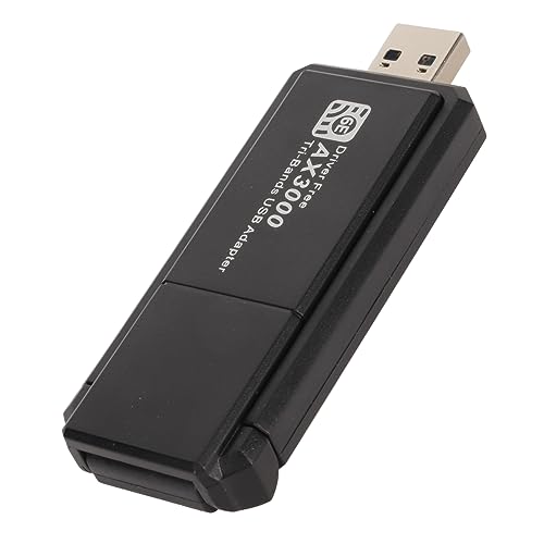 WiFi 6E USB 3.0-Adapter, 5400 Mbit/s USB-Netzwerkkarte mit 2,4 G 5 G 6 G Triple Band, Externer Drahtloser Netzwerkempfänger für Windows 10 11 von Lazmin112