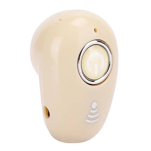 kabelloser Bluetooth-Kopfhörer, ergonomische In-Ear-Ohrhörer Freisprech-Headset Monauraler -Sportkopfhörer Gut zum Fahren/Sport/Business usw.(Hautfarbe) von Lazmin