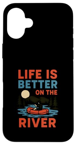 Floattrip Auf dem Fluss ist das Leben besser — Spaß für Frauen Hülle für iPhone 16 Plus Floattrip Auf dem Fluss ist das Leben besser — Spaß für Frauen Hülle für iPhone 16 Plus von Lazy River Float Trips - River Tubing Accessories