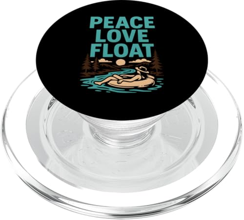 River Float Peace Love Vintage Damen Sommer PopSockets PopGrip für MagSafe River Float Peace Love Vintage Damen Sommer PopSockets PopGrip für MagSafe von Lazy River Float Trips - River Tubing Accessories