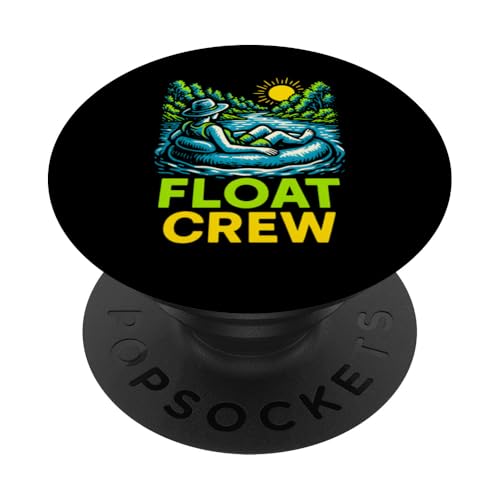 River Float Trip Float Crew Vintage Damen Sommer PopSockets Klebender PopGrip River Float Trip Float Crew Vintage Damen Sommer PopSockets Klebender PopGrip von Lazy River Float Trips - River Tubing Accessories