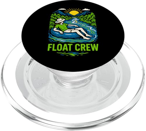 River Float Trip Float Crew Vintage Damen Sommer PopSockets PopGrip für MagSafe von Lazy River Float Trips - River Tubing Accessories