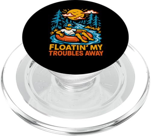 River Float Trip Floatin' My Troubles Away Vintage Damen PopSockets PopGrip für MagSafe River Float Trip Floatin' My Troubles Away Vintage Damen PopSockets PopGrip für MagSafe von Lazy River Float Trips - River Tubing Accessories