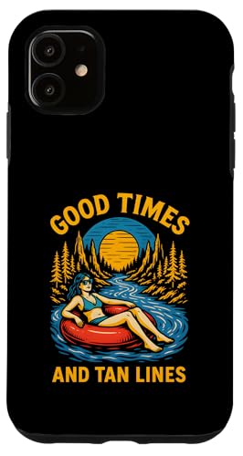 River Float Trip Good Times Damen Sommer Hülle für iPhone 11 River Float Trip Good Times Damen Sommer Hülle für iPhone 11 von Lazy River Float Trips - River Tubing Accessories