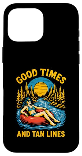 River Float Trip Good Times Damen Sommer Hülle für iPhone 16 Pro Max River Float Trip Good Times Damen Sommer Hülle für iPhone 16 Pro Max von Lazy River Float Trips - River Tubing Accessories