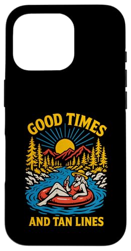 River Float Trip Good Times Damen Sommer Hülle für iPhone 16 Pro River Float Trip Good Times Damen Sommer Hülle für iPhone 16 Pro von Lazy River Float Trips - River Tubing Accessories