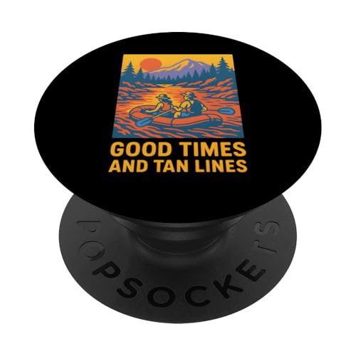 River Float Trip Good Times Damen Sommer-Top PopSockets Klebender PopGrip River Float Trip Good Times Damen Sommer-Top PopSockets Klebender PopGrip von Lazy River Float Trips - River Tubing Accessories