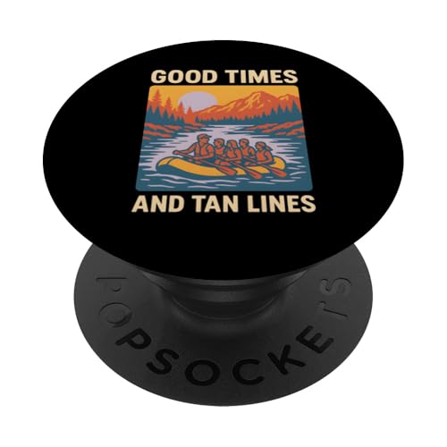 River Float Trip Good Times Damen Sommer-Top PopSockets Klebender PopGrip River Float Trip Good Times Damen Sommer-Top PopSockets Klebender PopGrip von Lazy River Float Trips - River Tubing Accessories