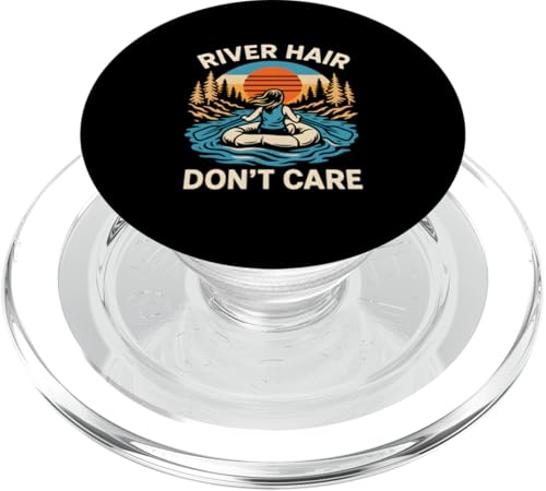 River Float Trip Hair Don't Care Vintage Damen PopSockets PopGrip für MagSafe River Float Trip Hair Don't Care Vintage Damen PopSockets PopGrip für MagSafe von Lazy River Float Trips - River Tubing Accessories