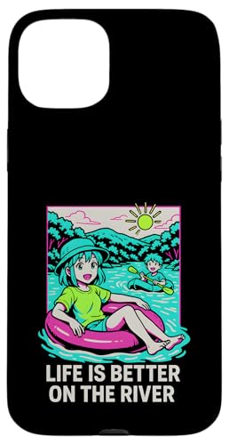 River Float Trip Life Better Vintage Damen Sommer Hülle für iPhone 15 Plus River Float Trip Life Better Vintage Damen Sommer Hülle für iPhone 15 Plus von Lazy River Float Trips - River Tubing Accessories