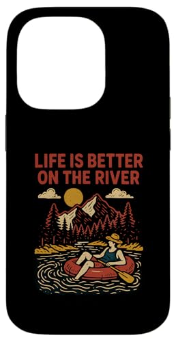 River Float Trip Life is Better Vintage Damen Sommer Hülle für iPhone 14 Pro River Float Trip Life is Better Vintage Damen Sommer Hülle für iPhone 14 Pro von Lazy River Float Trips - River Tubing Accessories