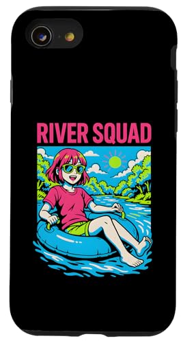 River Float Trip Squad Vintage Damen Sommer Hülle für iPhone SE (2020) / 7 / 8 von Lazy River Float Trips - River Tubing Accessories
