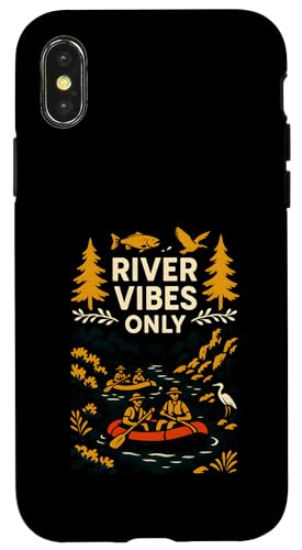 River Float Trip Vibes Only Retro Damen Sommer Hülle für iPhone X/XS River Float Trip Vibes Only Retro Damen Sommer Hülle für iPhone X/XS von Lazy River Float Trips - River Tubing Accessories
