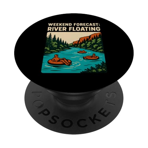 River Float Trip Wochenendvorhersage Modern Women's River PopSockets Klebender PopGrip River Float Trip Wochenendvorhersage Modern Women's River PopSockets Klebender PopGrip von Lazy River Float Trips - River Tubing Accessories