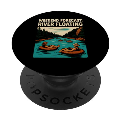 River Float Trip Wochenendvorhersage Modern Women's River PopSockets Klebender PopGrip River Float Trip Wochenendvorhersage Modern Women's River PopSockets Klebender PopGrip von Lazy River Float Trips - River Tubing Accessories