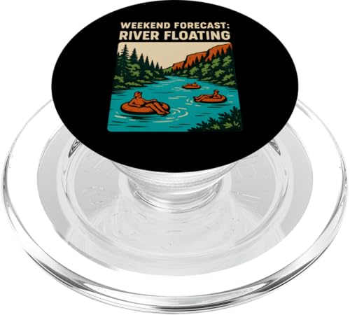 River Float Trip Wochenendvorhersage Modern Women's River PopSockets PopGrip für MagSafe River Float Trip Wochenendvorhersage Modern Women's River PopSockets PopGrip für MagSafe von Lazy River Float Trips - River Tubing Accessories