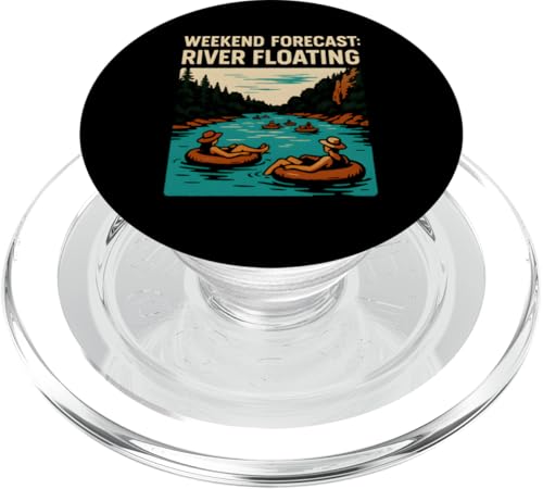 River Float Trip Wochenendvorhersage Modern Women's River PopSockets PopGrip für MagSafe River Float Trip Wochenendvorhersage Modern Women's River PopSockets PopGrip für MagSafe von Lazy River Float Trips - River Tubing Accessories
