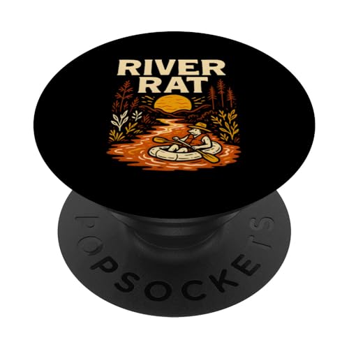 River Rat Float Trip Fun Damen Sommer PopSockets Klebender PopGrip River Rat Float Trip Fun Damen Sommer PopSockets Klebender PopGrip von Lazy River Float Trips - River Tubing Accessories