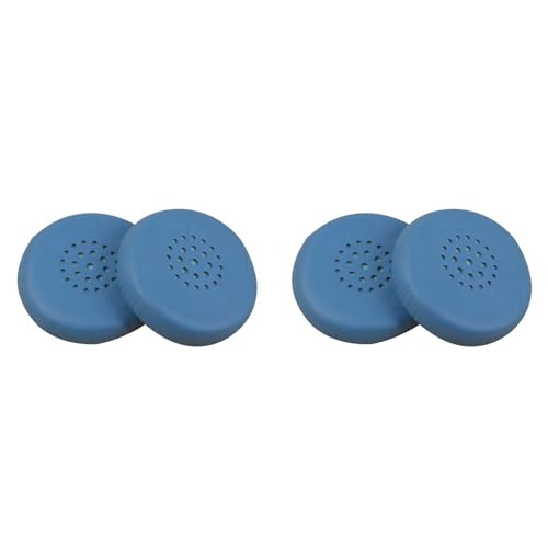 Lckiioy 2 Paar Schaumstoff-Ohrpolster Kissen Leder Ohrpolster für WH-CH400 KopfhöRer (Blau) von Lckiioy