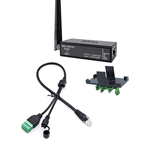 Lckiioy Serieller Port RS485 auf WiFi-Geräteservermodul-Konverter -EW11A-0 Modbus-Protokoll-Datenübertragung über WLAN von Lckiioy