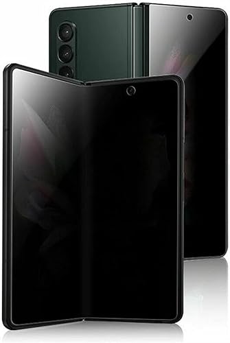 Für Samsung Galaxy Z Fold 5/4 5G Sichtschutz-Displayschutzfolie, Anti-Spy-Soft-Folie, Anti-Peeping-Matte, vollständig abgedeckte Vorderseite + innere Displayfolie, keine Blasen (For Galaxy Z Fold 5) von Lcmei