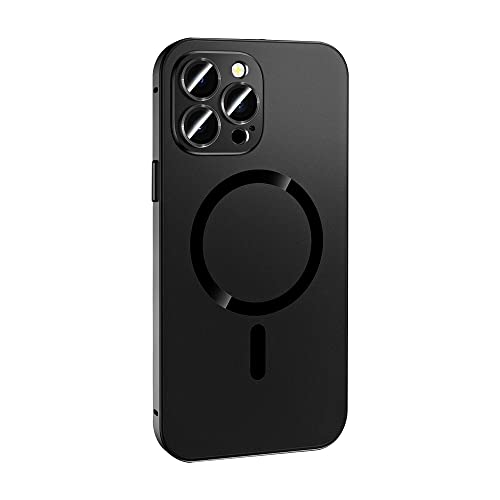 Lcmei Aluminium mit magnetischer Aufladung Metal Bumper Matte Case Cover für iPhone, Full Metal Phone Case,Alloy Magnetic Slim Case Kameraobjektivschutz für iPhone 14 Pro Max Lcmei Aluminium mit magnetischer Aufladung Metal Bumper Matte Case Cover für iPhone, Full Metal Phone Case,Alloy Magnetic Slim Case Kameraobjektivschutz für iPhone 14 Pro Max von Lcmei