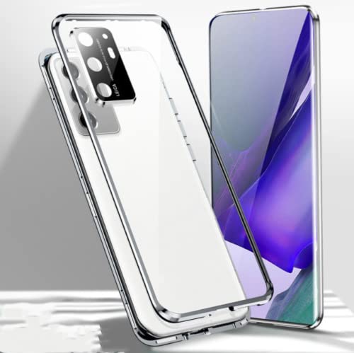 Magnetische Adsorption, magnetisches gehärtetes Glas, Metall, doppelseitige Handyhülle für Samsung Galaxy S23/S22 Ultra, 360-Grad-Ganzkörperhülle mit Kameraobjektivschutz Magnetische Adsorption, magnetisches gehärtetes Glas, Metall, doppelseitige Handyhülle für Samsung Galaxy S23/S22 Ultra, 360-Grad-Ganzkörperhülle mit Kameraobjektivschutz von Lcmei