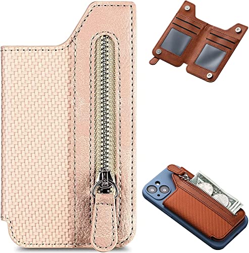 Multifunktionaler selbstklebender Handy-Geldbörsen-Kartenhalter, Handy-Stick-on-Karten-Geldbörsenhülle, strukturierter Leder-Handyständer für die Rückseite der Handyhülle, Klapphalterung (Khaki) Multifunktionaler selbstklebender Handy-Geldbörsen-Kartenhalter, Handy-Stick-on-Karten-Geldbörsenhülle, strukturierter Leder-Handyständer für die Rückseite der Handyhülle, Klapphalterung (Khaki) von Lcmei
