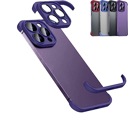 Lcmei Randlose, viereckige, stoßfeste Hülle für iPhone 14 13 Pro Max mit Kameraobjektivschutz, luxuriöses Eckpolster, weiches Silikon, Kantenschutz, dünne, leichte Hülle, Stoßstangenabdeckung Lcmei Randlose, viereckige, stoßfeste Hülle für iPhone 14 13 Pro Max mit Kameraobjektivschutz, luxuriöses Eckpolster, weiches Silikon, Kantenschutz, dünne, leichte Hülle, Stoßstangenabdeckung von Lcmei
