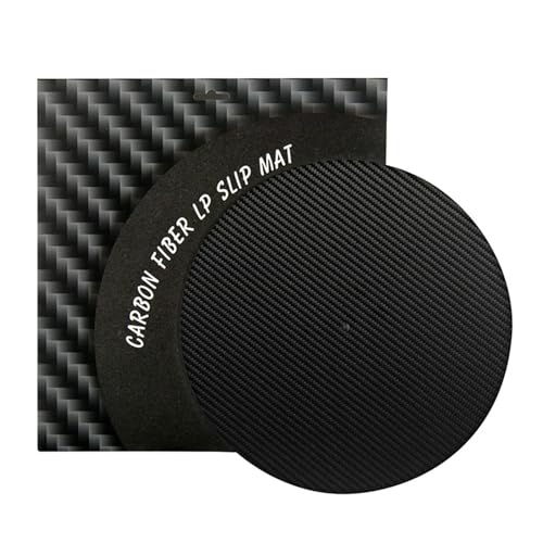 12 Zoll Kohlenstofffasern Mat Antislip Plattenmatten Ersatz Für Turntables Player Zubehör 12 Zoll Kohlenstofffasern Mat Antislip Plattenmatten Ersatz Für Turntables Player Zubehör von Ldabrye
