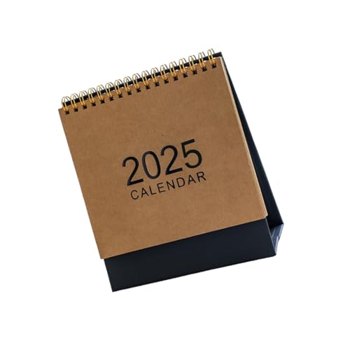 2025 Desktop Kalenderjahr Kalenderkalender Stand Kalender Jährlicher Planer Einfacher Kalender Kalender von Ldabrye