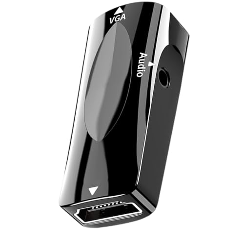 HDTV-auf-VGA-Adapter-Anschlüsse, 1080p, Video-Ausgang mit 3,5 mm, für Spielekonsolen und Blu-Ray-Player HDTV-auf-VGA-Adapter-Anschlüsse, 1080p, Video-Ausgang mit 3,5 mm, für Spielekonsolen und Blu-Ray-Player von Ldabrye