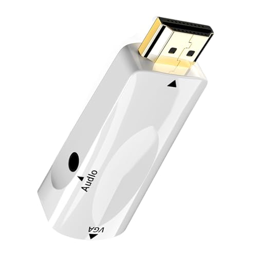 HDTV-auf-VGA-Adapter-Anschlüsse, 1080p, Video-Ausgang mit 3,5 mm, für Spielekonsolen und Blu-Ray-Player HDTV-auf-VGA-Adapter-Anschlüsse, 1080p, Video-Ausgang mit 3,5 mm, für Spielekonsolen und Blu-Ray-Player von Ldabrye