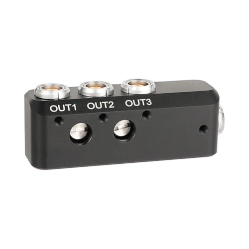 Ldabrye 0B 2Pin Female Bis 3 Ausgang Stromkabel Splitterkamera Zubehör Für Digitalkamera Mit 1/4 Zoll Schraube Ldabrye 0B 2Pin Female Bis 3 Ausgang Stromkabel Splitterkamera Zubehör Für Digitalkamera Mit 1/4 Zoll Schraube von Ldabrye