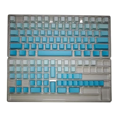 Ldabrye 125Keys Original Höhe Farbsublimationsgradienten Tastenkappen oben/seitlich graviert für mechanische Tastaturen Tastenkappen von Ldabrye