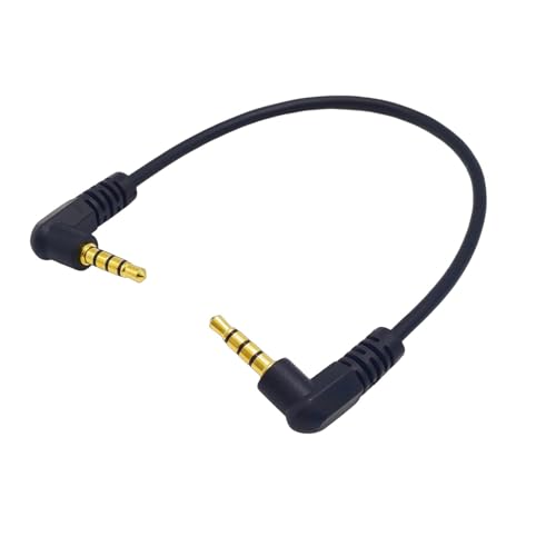 Ldabrye 20 Cm 3 5 Mm Hörkabel Mit 4 Segmentanschlüssen Doppelwinkelverbessere Für Den Linken/rechten Kanal Und Mikrofone Ldabrye 20 Cm 3 5 Mm Hörkabel Mit 4 Segmentanschlüssen Doppelwinkelverbessere Für Den Linken/rechten Kanal Und Mikrofone von Ldabrye