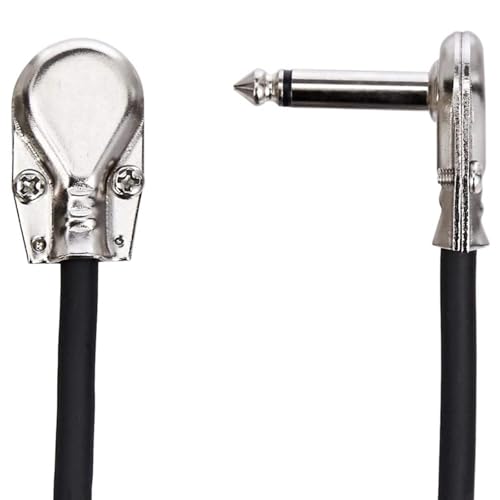 Ldabrye 2pcs/Packgitarrenkabel 6 35 Mm 1/4 Zoll Stecker Rechtwinkliger Stecker Für Effektpedale Und Schallausrüstung von Ldabrye