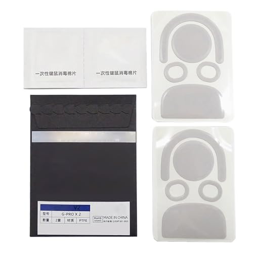 Ldabrye 2set Esportstiger Mausschläger Füße Für GPROX Superlight2 Maus Mausgleitungen Gebogene Kanten Allgemeine Version von Ldabrye