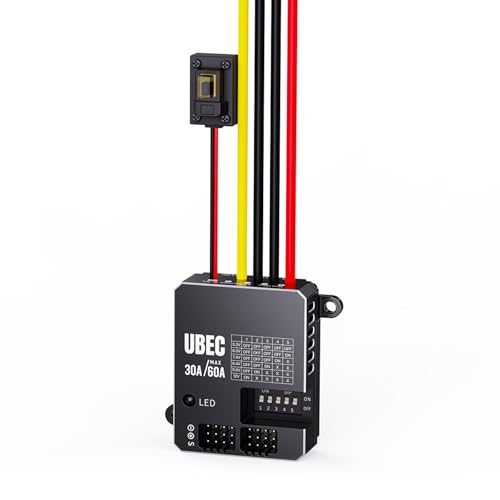 Ldabrye 30 A UBEC 3-18S Akku Externer UBEC-Eingang 3-18S 5.2/6/7.4/8.4/9/12V für FPV-Quadcopter-Zubehör Ldabrye 30 A UBEC 3-18S Akku Externer UBEC-Eingang 3-18S 5.2/6/7.4/8.4/9/12V für FPV-Quadcopter-Zubehör von Ldabrye