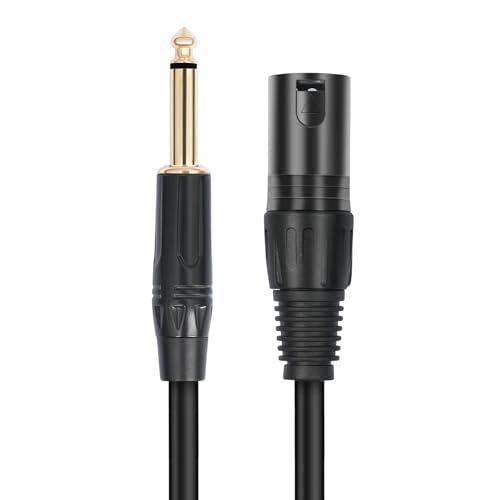 Ldabrye 3pin Männlich Bis 1/4 Zoll 6 35 Mm Hörkabel Unausgeglichene Verbindung Für Mixer Und Mikrofone Haltbarkeit PVC Ldabrye 3pin Männlich Bis 1/4 Zoll 6 35 Mm Hörkabel Unausgeglichene Verbindung Für Mixer Und Mikrofone Haltbarkeit PVC von Ldabrye